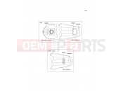 KAWASAKI 2002 Labels