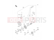 KAWASAKI 2003 Kickstarter Mechanism