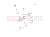 KAWASAKI 2003 Gear Change Drum/Shift Fork(s)