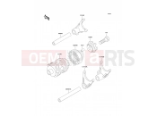 KAWASAKI 2003 Gear Change Drum/Shift Fork(s)