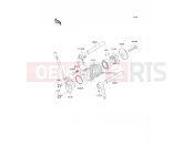 KAWASAKI 2007 Gear Change Drum/Shift Fork(s)