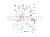 KAWASAKI 2007 Radiator