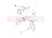 KAWASAKI 2009 Rear Hub