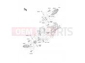 KAWASAKI 2009 Footrests