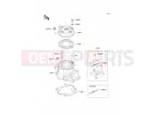 KAWASAKI 2009 Cylinder Head/Cylinder