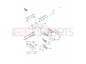 KAWASAKI 2010 Swingarm