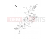 KAWASAKI 2010 Footrests