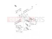KAWASAKI 2011 Swingarm