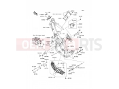 KAWASAKI 2011 Frame Fittings