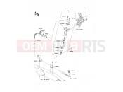 KAWASAKI 2011 Rear Master Cylinder
