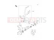 KAWASAKI 2011 Kickstarter Mechanism