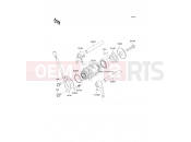 KAWASAKI 2012 Gear Change Drum/Shift Fork(s)