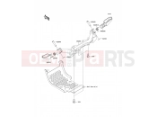 KAWASAKI 2012 Footrests