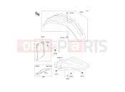 KAWASAKI 2012 Fenders