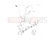 KAWASAKI 2013 Kickstarter Mechanism