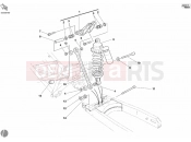 DUCATI 2007 Sporttouring ST3 REAR SHOCK ABSORBER » SWING ARM