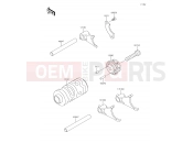 KAWASAKI 2015 Gear Change Drum/Shift Fork(s)