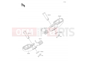 KAWASAKI 2015 Footrests