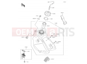 KAWASAKI 2015 Fuel Tank