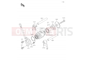 KAWASAKI 2016 Gear Change Drum/Shift Fork(s)