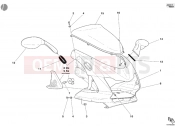 DUCATI 2007 Sporttouring ST3 COWLING » PLASTICS
