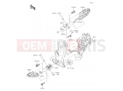KAWASAKI 2017 Footrests
