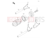 KAWASAKI 2019 Gear Change Drum/Shift Fork(s)