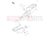 KAWASAKI 2019 Footrests