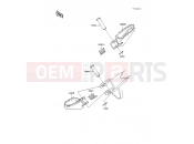 KAWASAKI 1989 Footrests