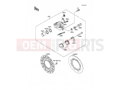 KAWASAKI 1989 Rear Brake