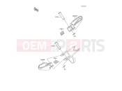 KAWASAKI 1989 Footrests
