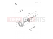 KAWASAKI 1989 Front Hub