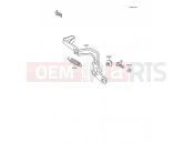 KAWASAKI 1989 Brake Pedal