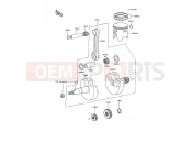 KAWASAKI 1989 Crankshaft/Piston(s)