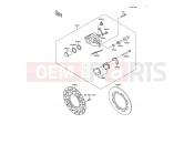 KAWASAKI 1989 Rear Brake