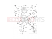 KAWASAKI KX500 (KX500-E2) Cylinder Head/Cylinder