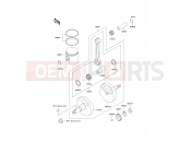 KAWASAKI 1990 Crankshaft/Piston