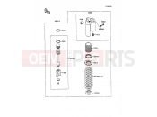 KAWASAKI 1990 Shock Absorber(s)
