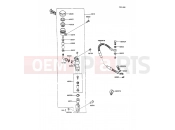 KAWASAKI 1990 Rear Master Cylinder