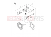 KAWASAKI 1990 Rear Brake