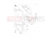 KAWASAKI 1992 Side Covers