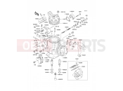 KAWASAKI 1993 Cylinder Head/Cylinder