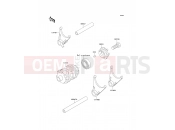 KAWASAKI 1993 Change Drum/Shift Fork