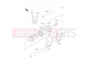 KAWASAKI 1994 Gear Change Drum/Shift Fork(s)