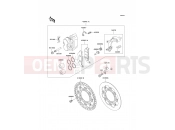 KAWASAKI 1996 Front Brake