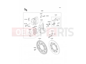 KAWASAKI 1997 Front Brake