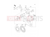 KAWASAKI 1997 Rear Brake