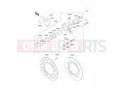 KAWASAKI 1997 Rear Brake