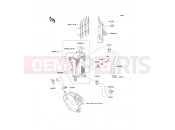 KAWASAKI 1998 Radiator