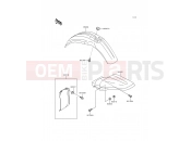 KAWASAKI 1998 Fenders